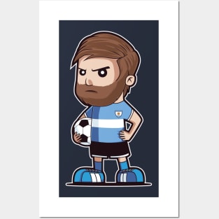 Russia Football Argentina Soccer Jersey Posters and Art